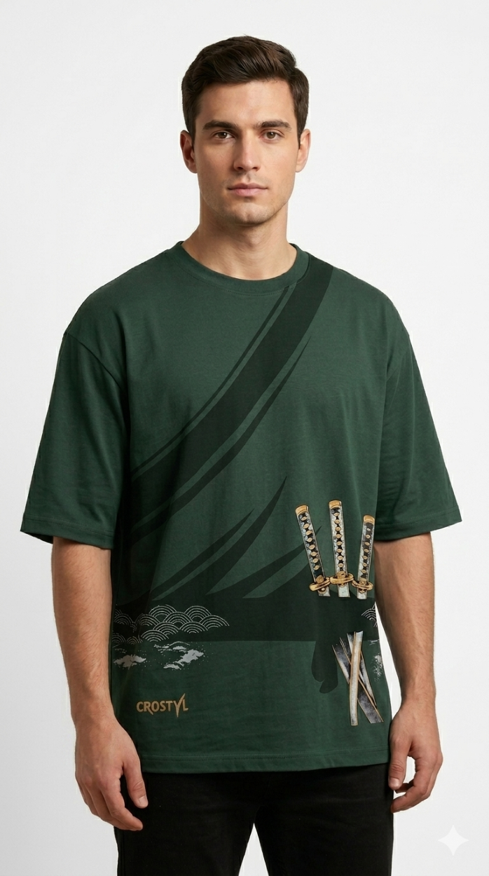The Three-Sword Oversized Tee