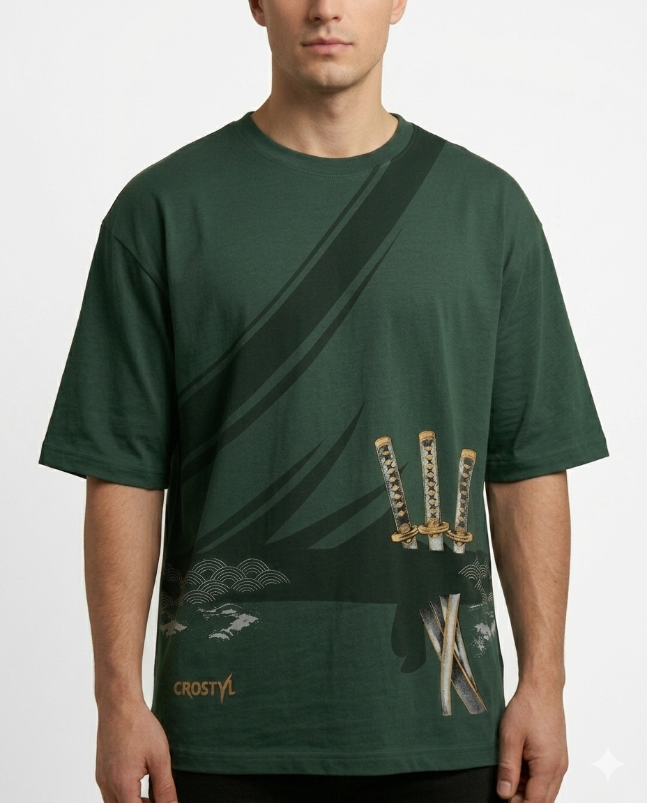 The Three-Sword Oversized Tee