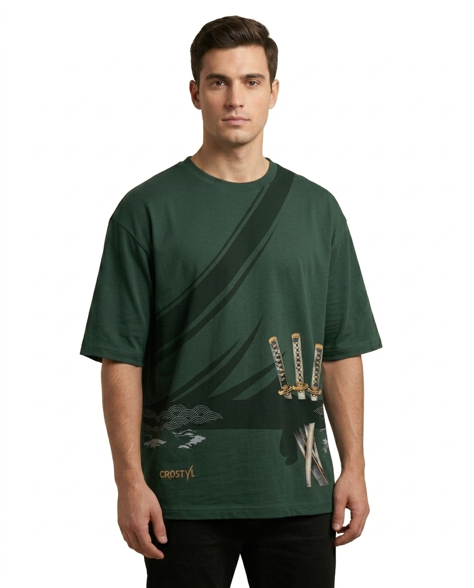 The Three-Sword Oversized Tee