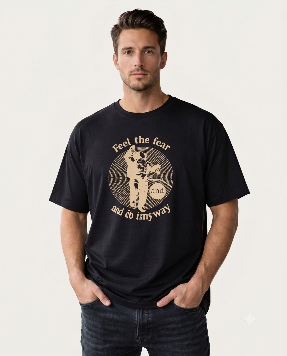Feel The Fear Oversized Tee